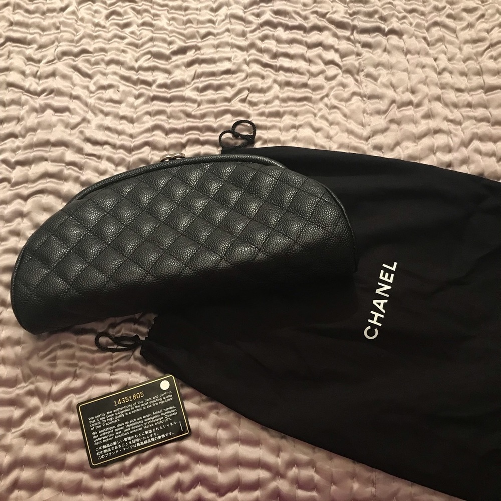 Chanel Timeless Quilted Clutch